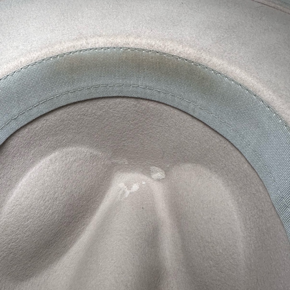 Free People 100% Wool Rancher Hat in Bone - Picture 14 of 16